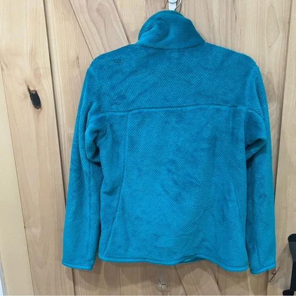Patagonia Re Tool Snap T Fleece Pullover Teal Turquoise Size Medium - Picture 12 of 13